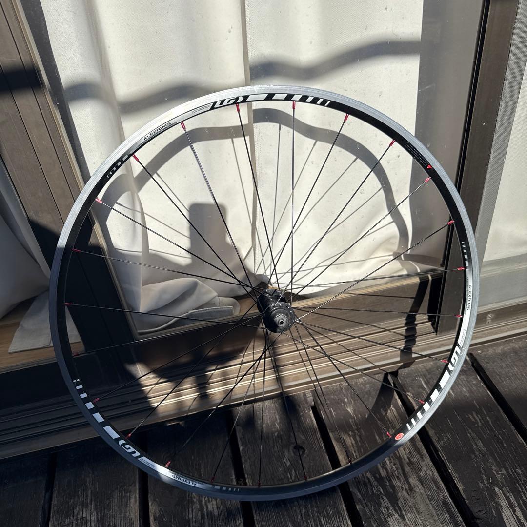 ALEXRIMS 700c シルバー 完組ホイール スポーク 622×16