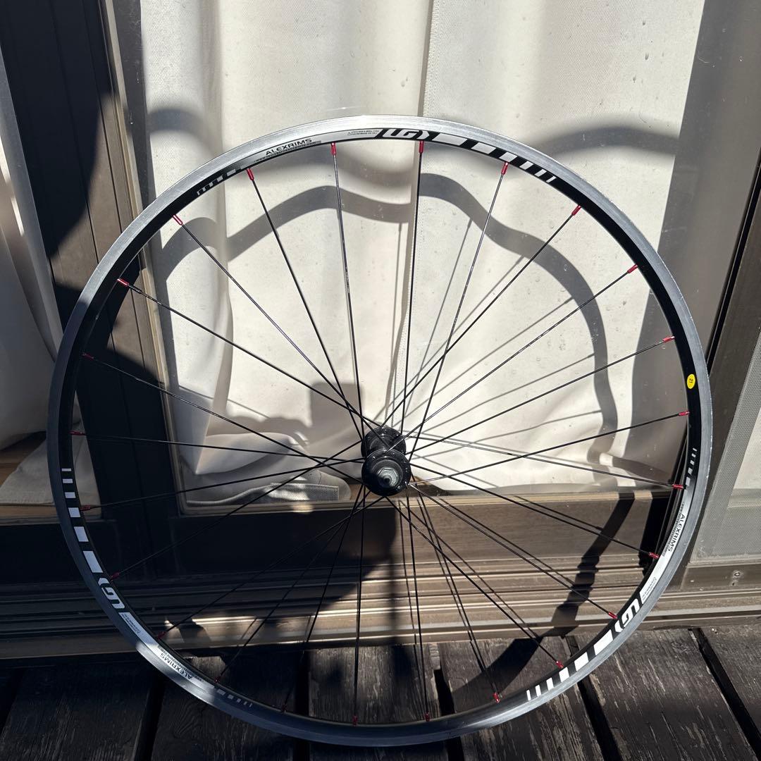 ALEXRIMS 700c シルバー 完組ホイール スポーク 622×16