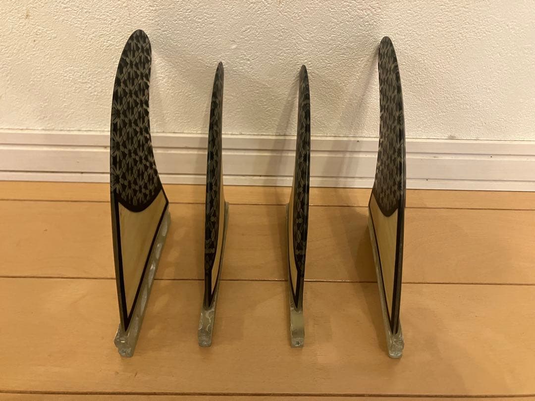 futures QUAD RASTA BAMBOO 美品　クアッドフィンセット
