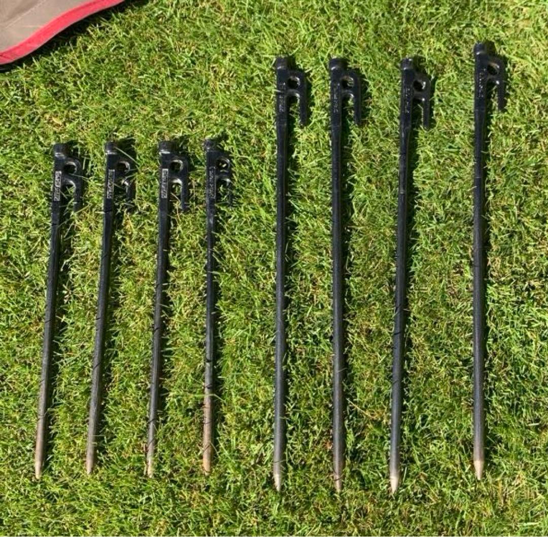 スノーピーク HDタープ“シールド”・ヘキサ（L）ソリッドステーク セット