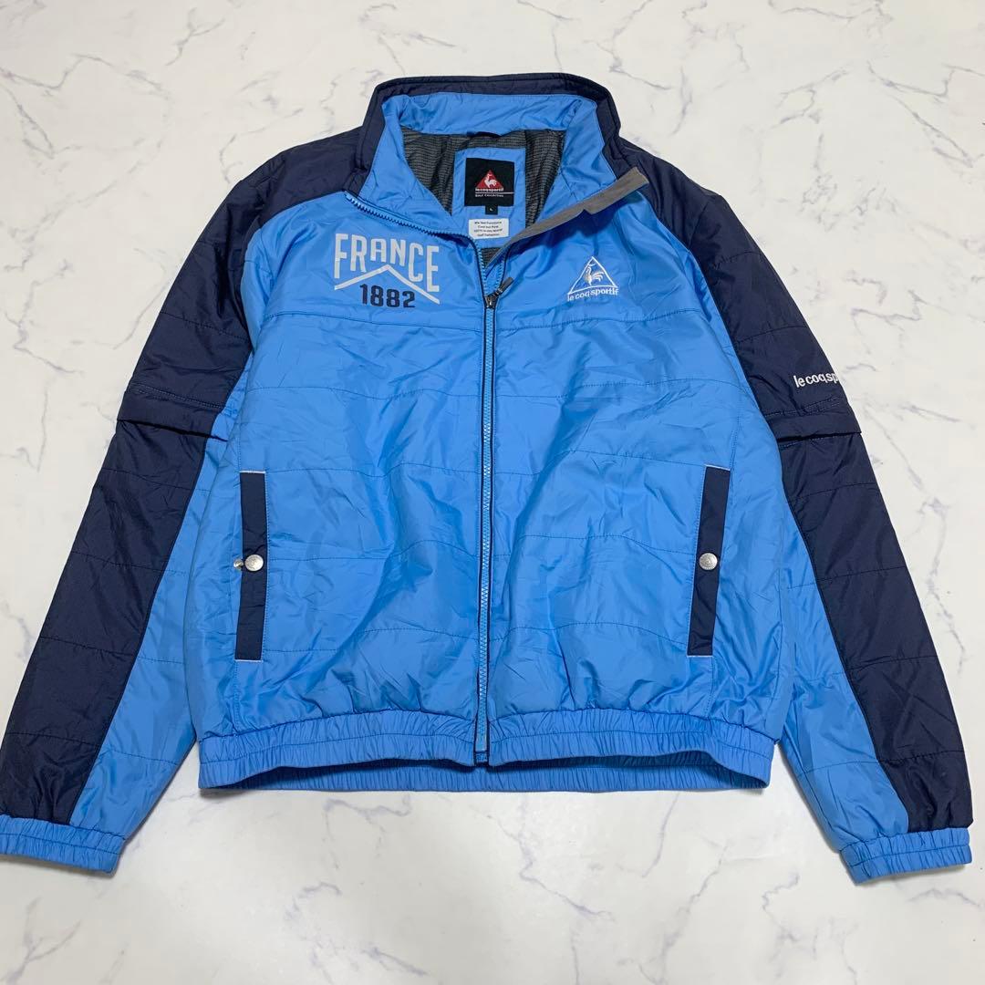 ルコックスポルティフ　ゴルフ　中綿　セットアップ　　Lサイズ