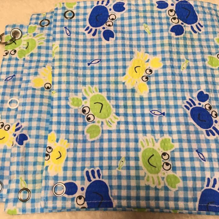 モモンガハウス(蟹チェック柄) 夏仕様  涼しい夏生地を使用❗️1450円