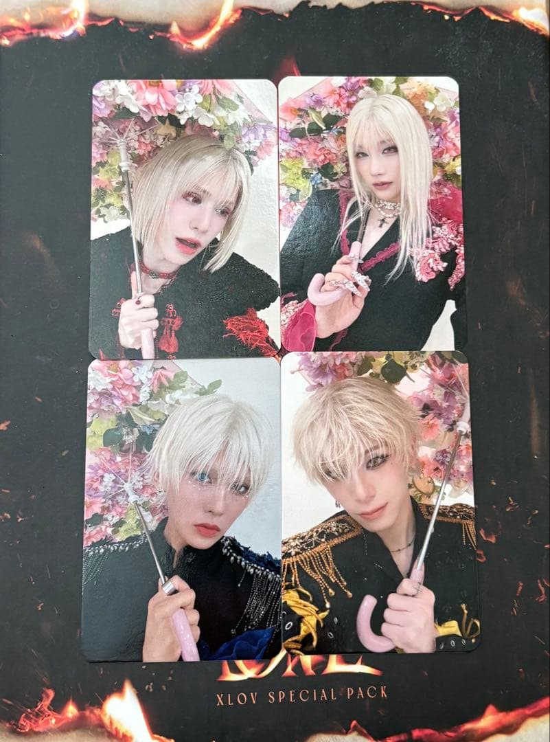 XLOV STARLIKE MUSIC トレカ4枚セット
