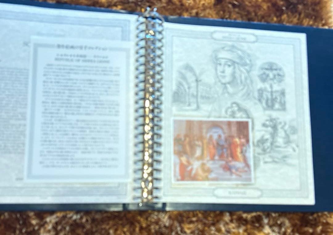 フランクリンミント 海外絵画スタンプ