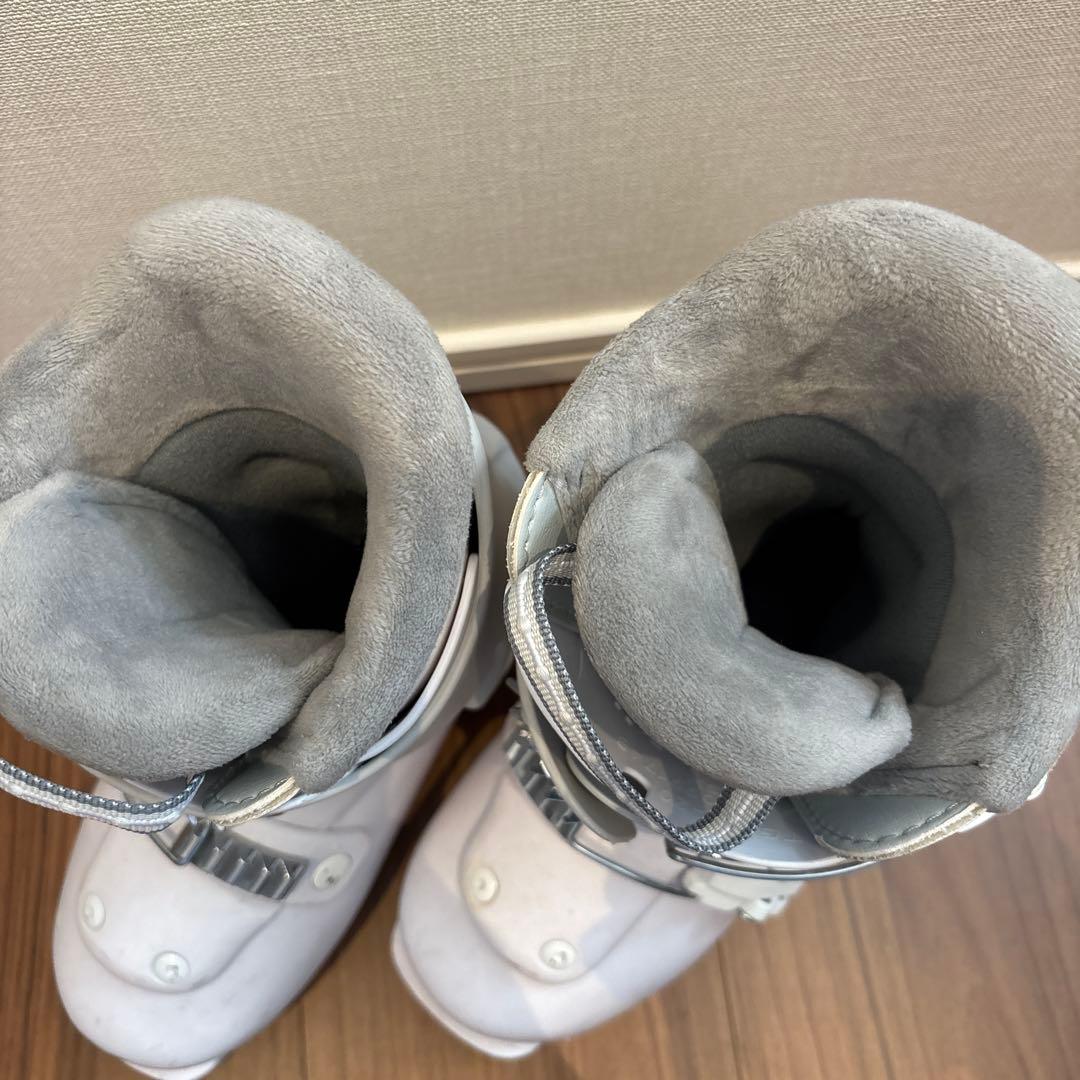 子ども　スキーセット　(スキー板: エラン、スキーブーツ:HEAD、グローブ)