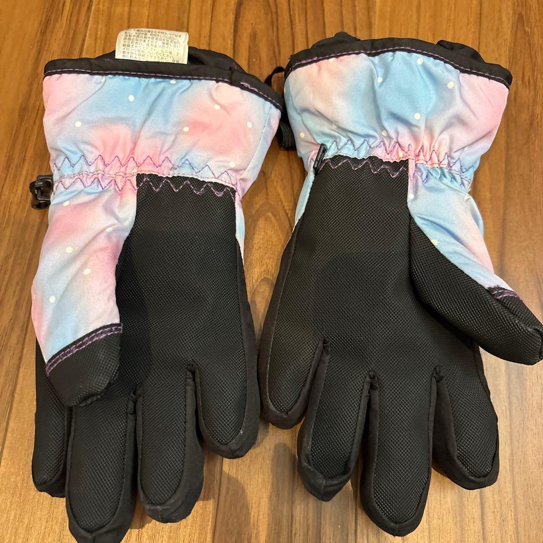 子ども　スキーセット　(スキー板: エラン、スキーブーツ:HEAD、グローブ)