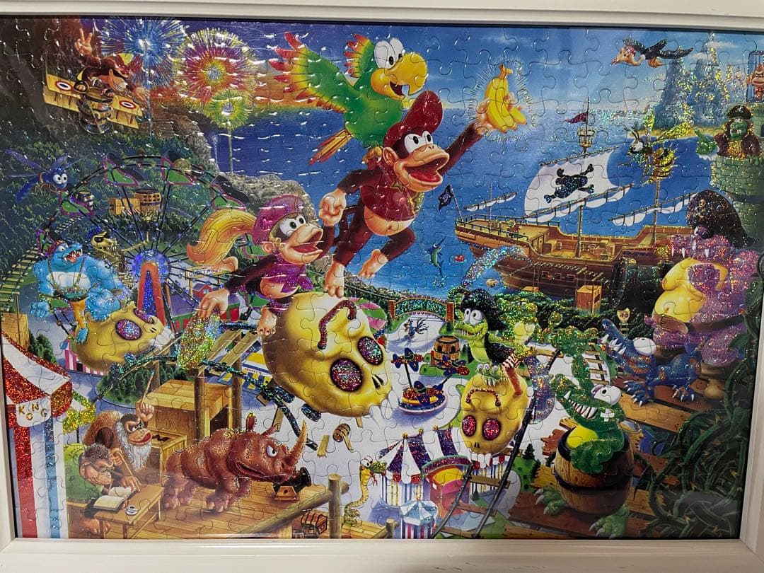 スーパードンキーコング2　クレムランド　ホログラムジグソーパズル　300ピース