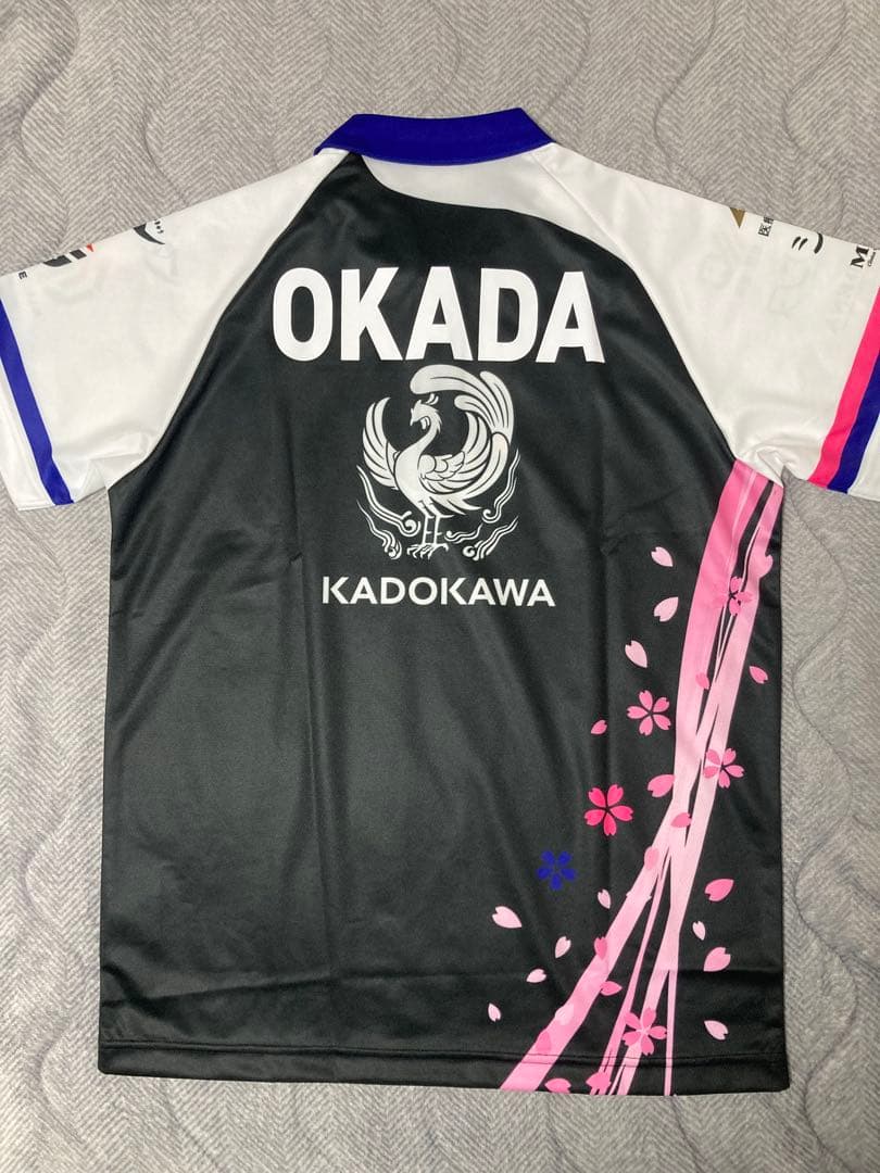 Mリーグ　レプリカユニフォーム　KADOKAWAサクラナイツ　岡田紗佳