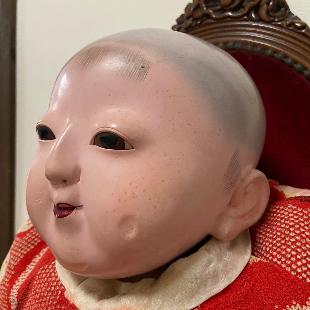 市松人形　抱き人形　明治抱き人形70センチ