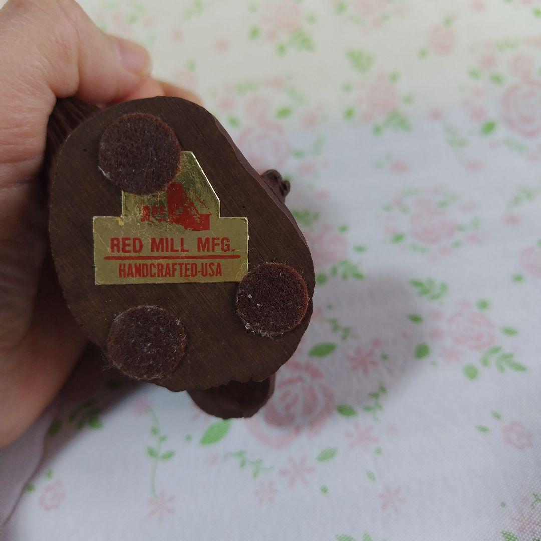 RED MIll MFG ハンドクラフト　USA フクロウ　レトロ　87年