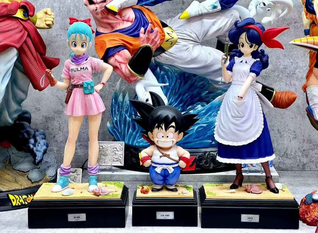 ドラゴンボール ブルマ ガレキ ガレージキット スタチュー X⑤