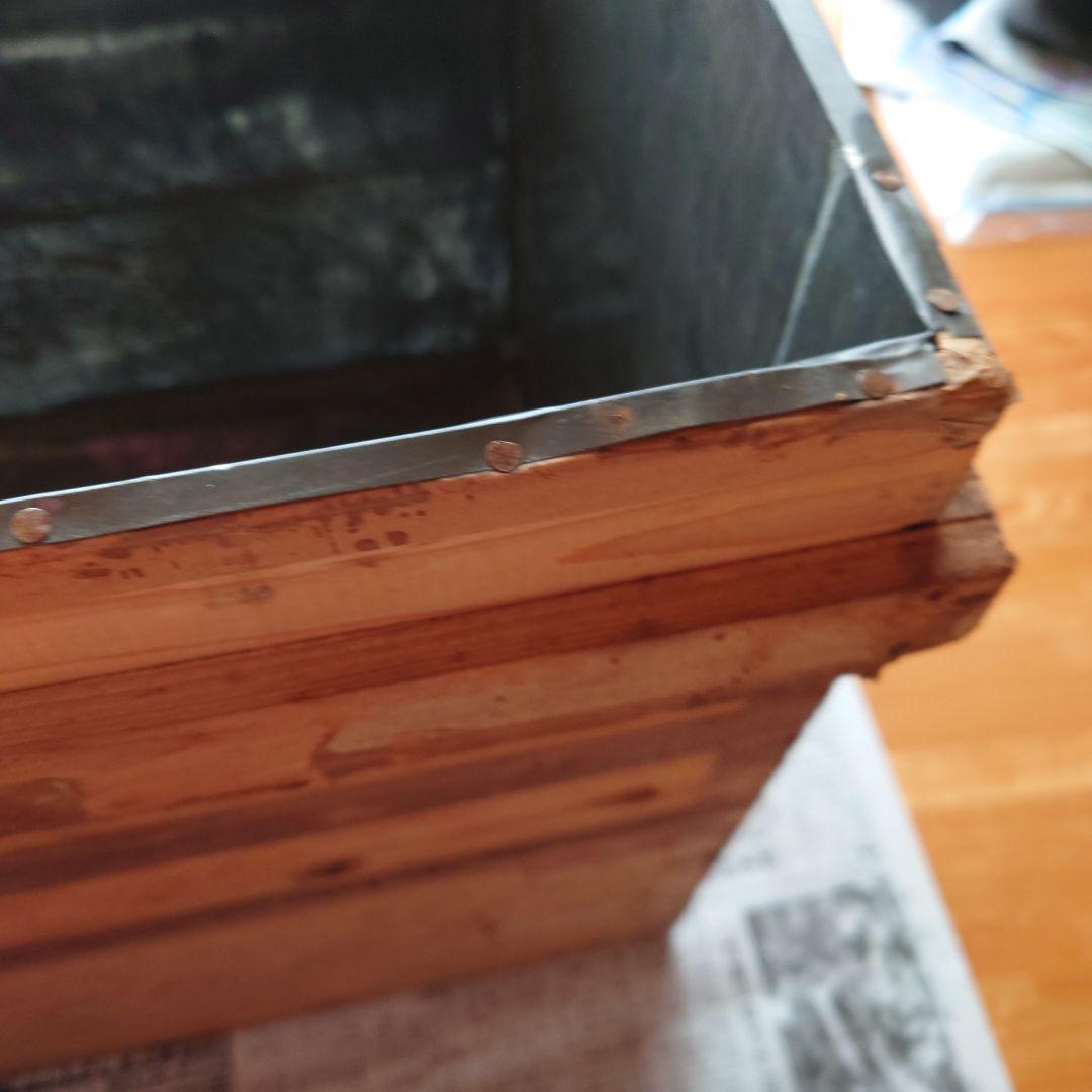 葛籠　つづら　収納　木　アンティーク　骨董　アンティーク　道具　古物