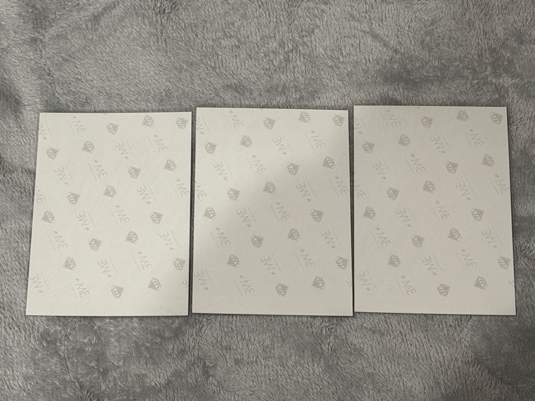 尾木波菜 ラスラス 直筆3枚セット