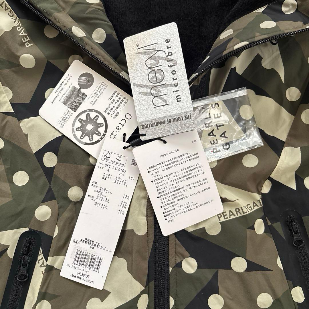 PEARLY GATESパーリーゲイツ　ゴルフウェア　バッグロゴ　タグ付き