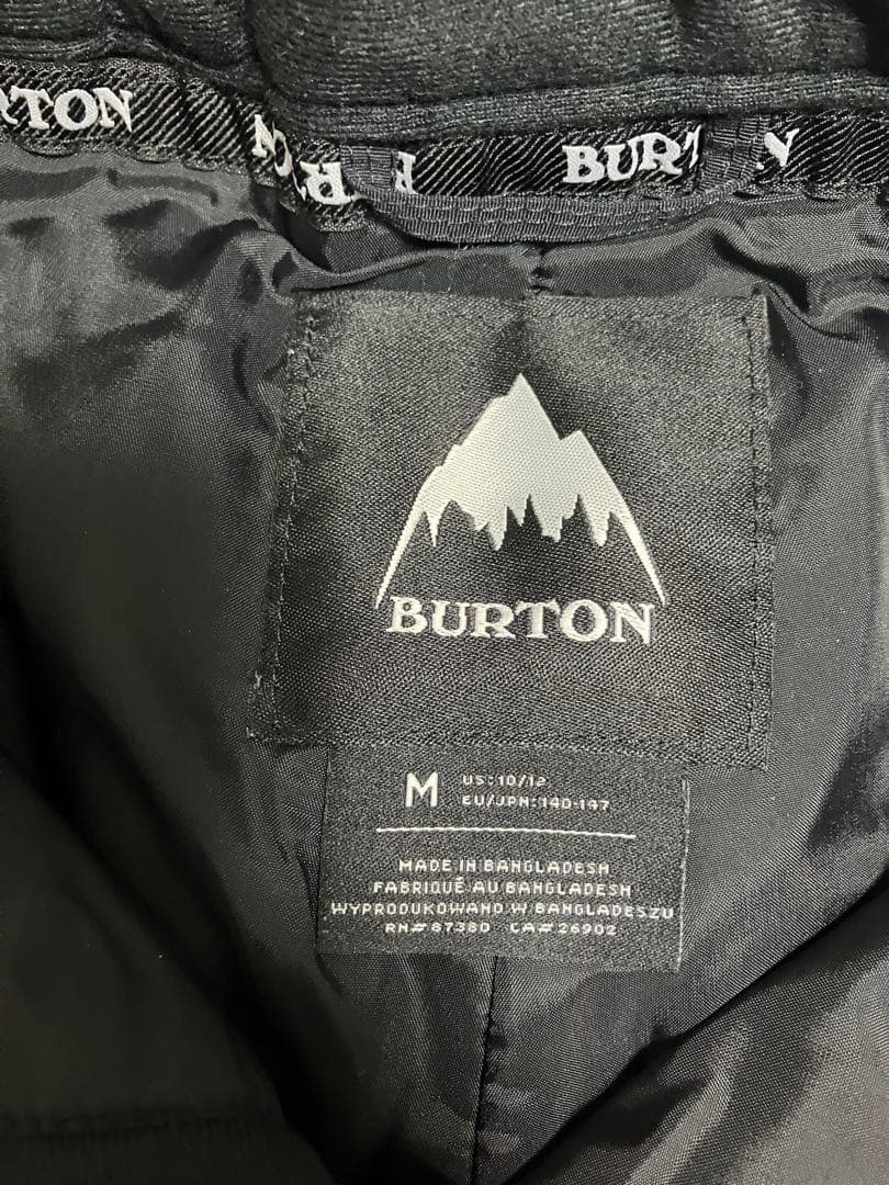 Burton 子ども用スノーボードパンツ Room to Grow 140 黒M