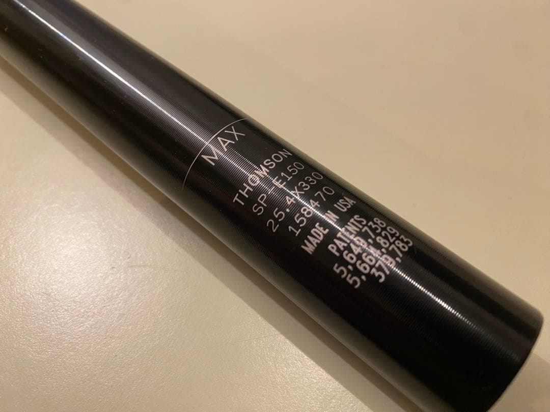 THOMSON Elite シートポスト 25.4mm 新品