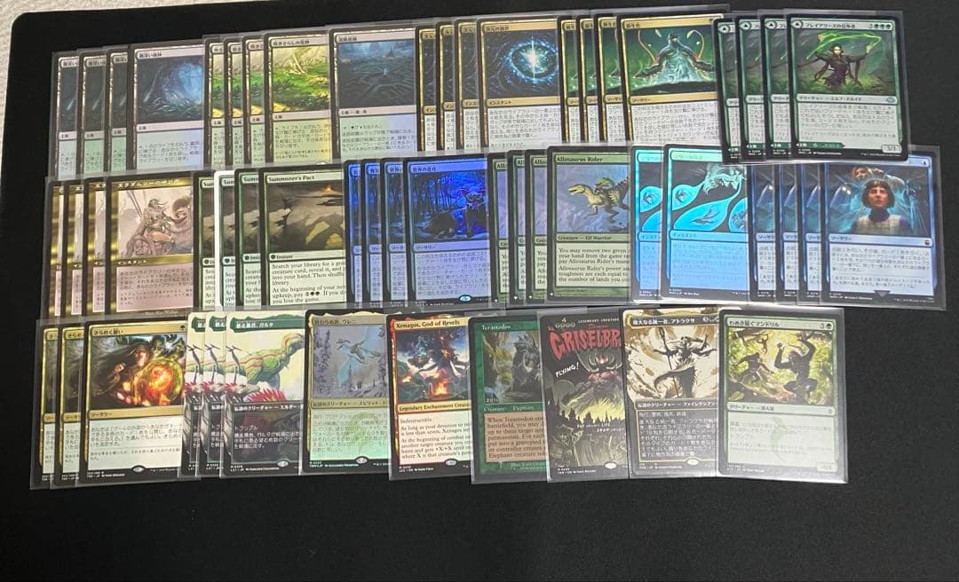 mtg モダン　新生化　ネオブランド　デッキパーツ　アロサウルス乗りfoilなど