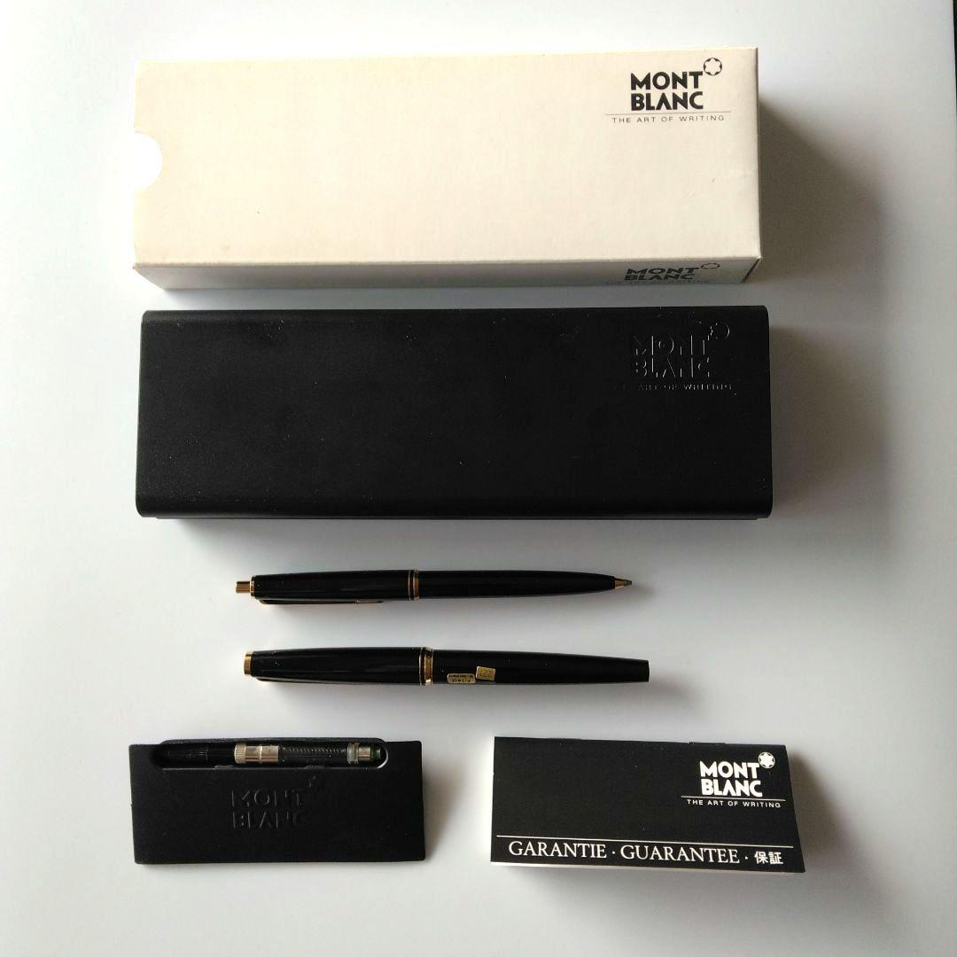 匿名配送【モンブラン　221 】万年筆＆シャープペン【スリーブケース・取説】