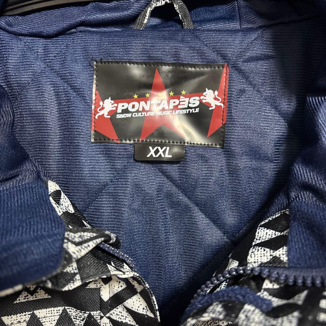 ポンタペス　スノボウェア　XXL メンズ　スノーウェア　セットアップ　上下