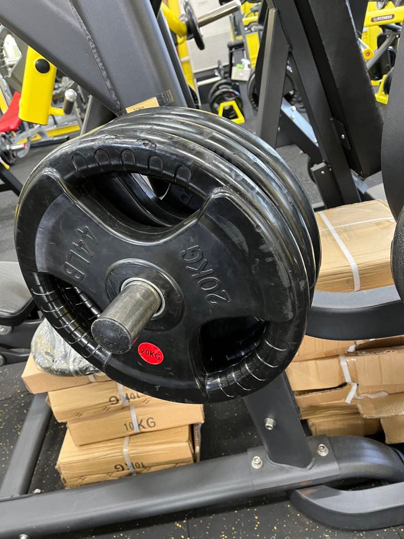 50mmラバープレート　10kg 2枚