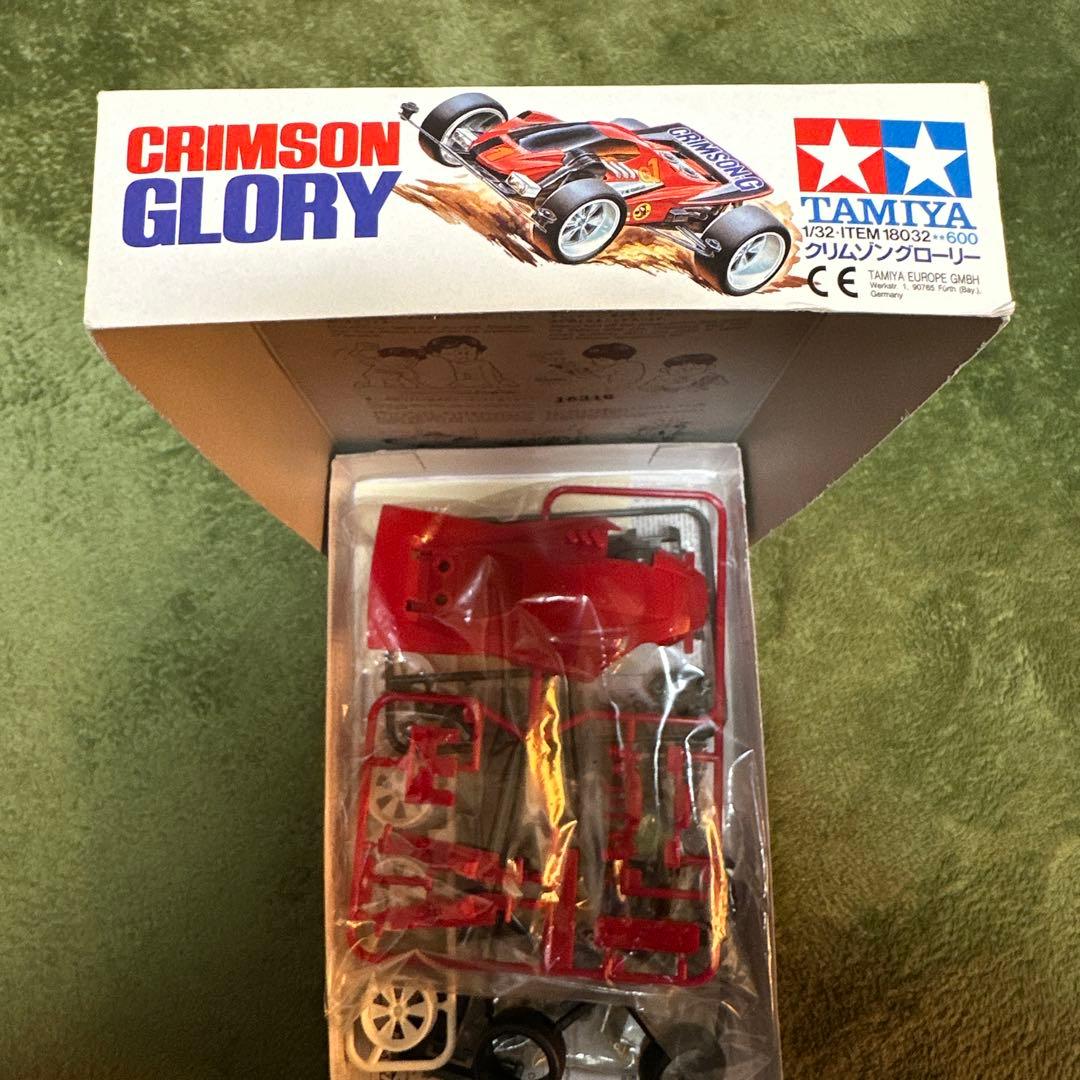 TAMIYA CRIMSON GLORY ミニ四駆クリムゾングローリー　保管品