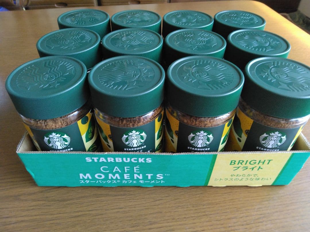 スターバックス　カフェモーメント　１２個　インスタントコーヒー瓶入り