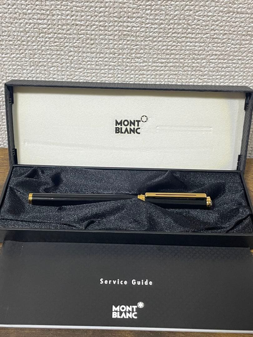 新品未使用　シール付 字幅F モンブラン　ノブレス　オブリージュ　万年筆　備品付