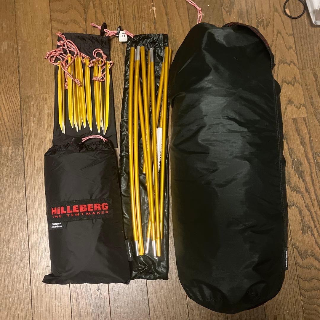 最終値下げ Hilleberg Akto ヒルバーグ アクト フットプリント付き