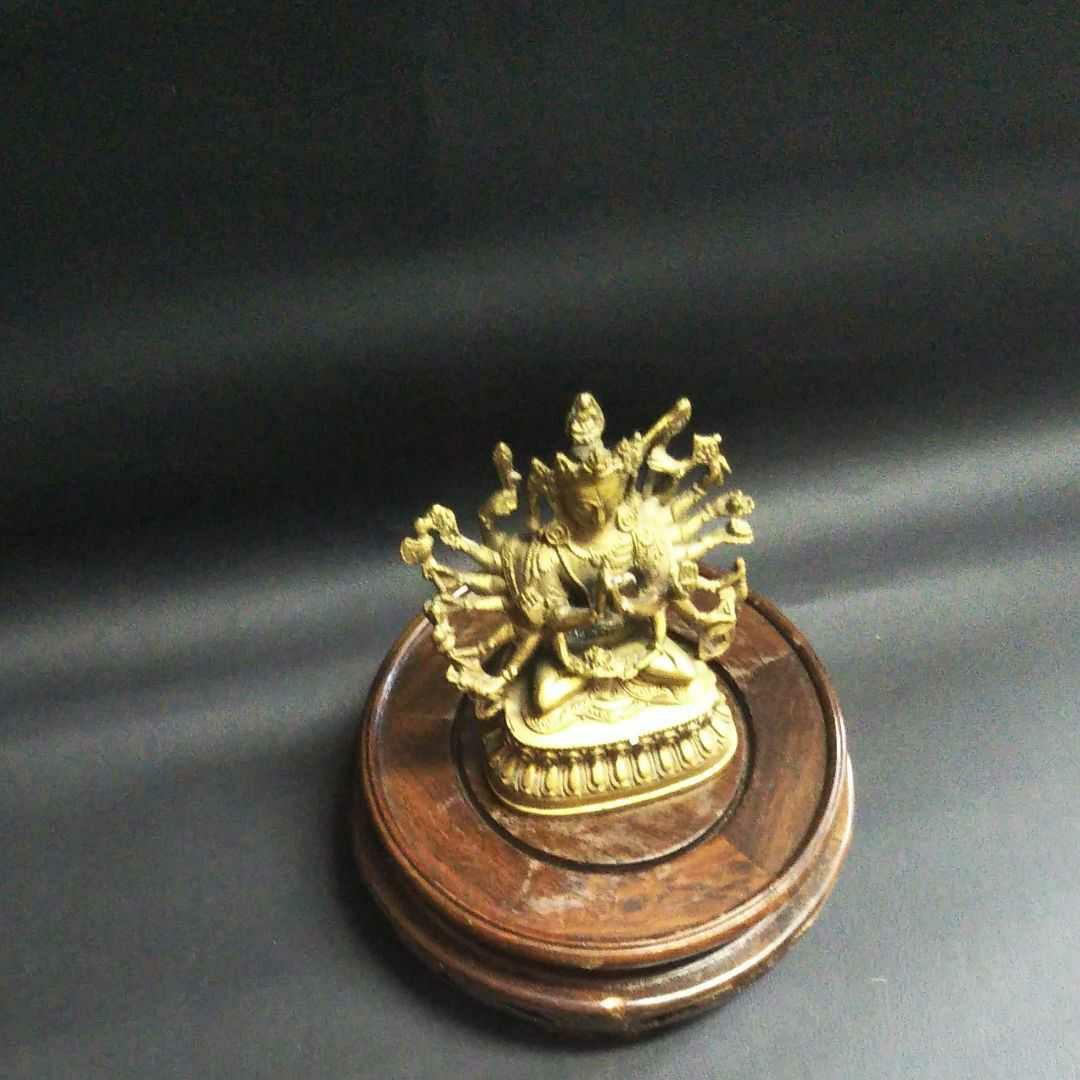 ※中国古美術/千手観音菩薩座像/