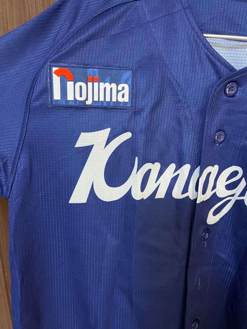 新品　ワッペン付 Kanagawaユニフォーム　度会　Sサイズ ベイスターズ