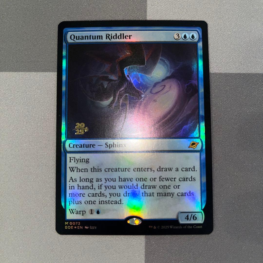 MTG 量子の謎かけ屋 プレリリース 英語版 Foil