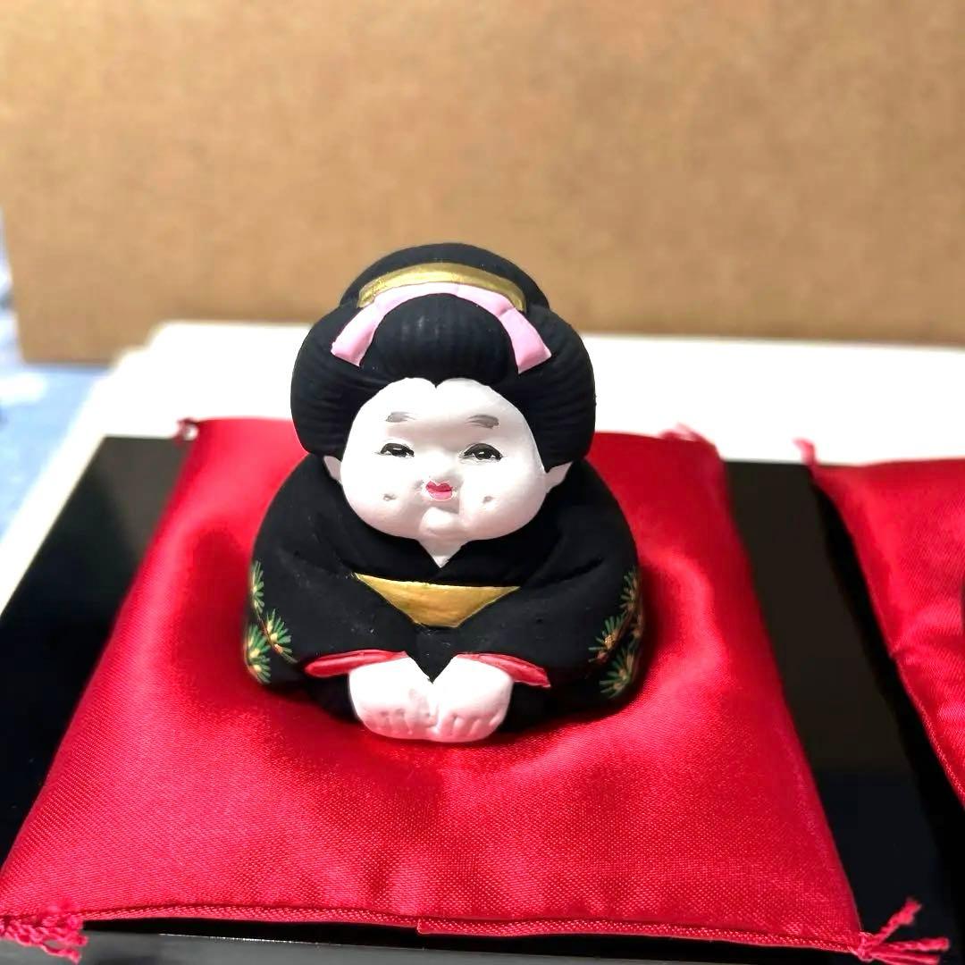 お福さん人形3体セット