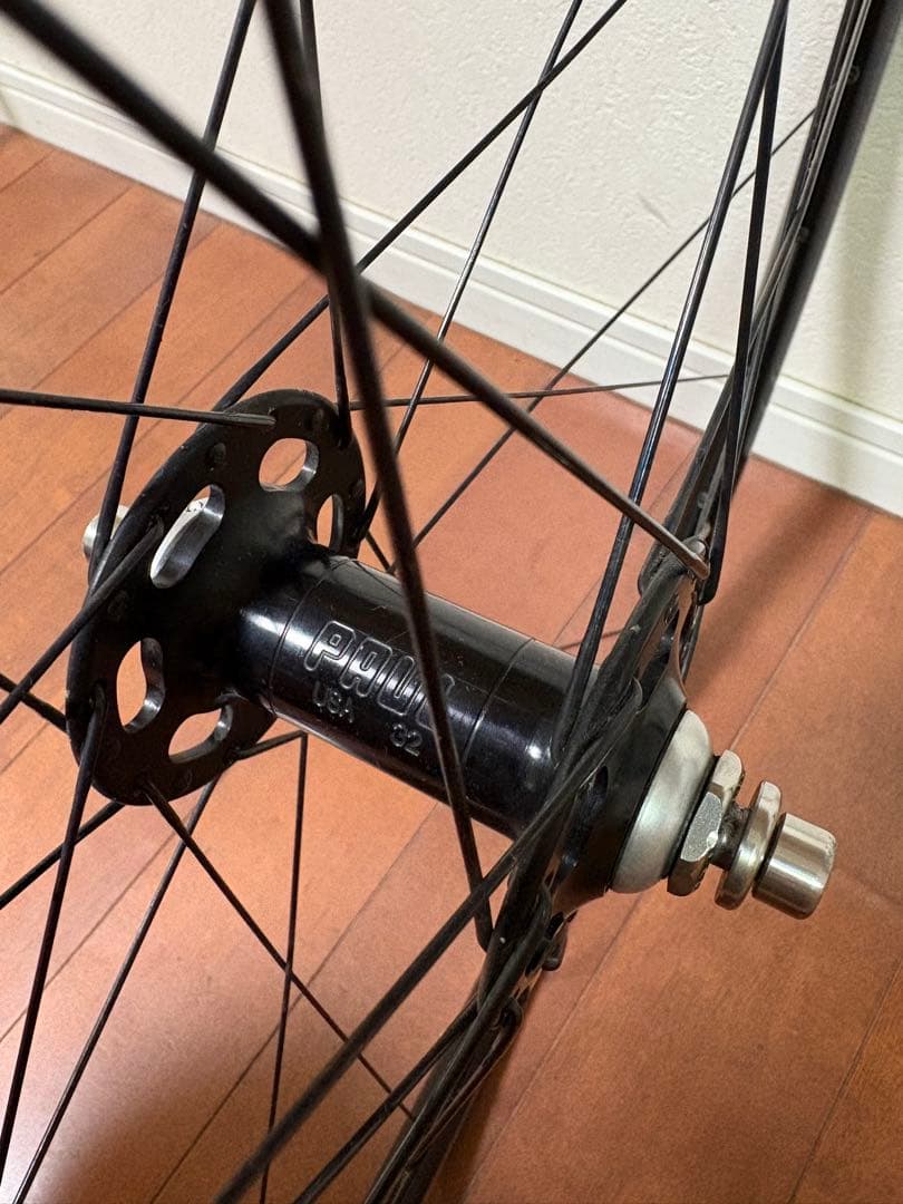 【前後】paul トラックハブ32h 使用ピストホイールセット
