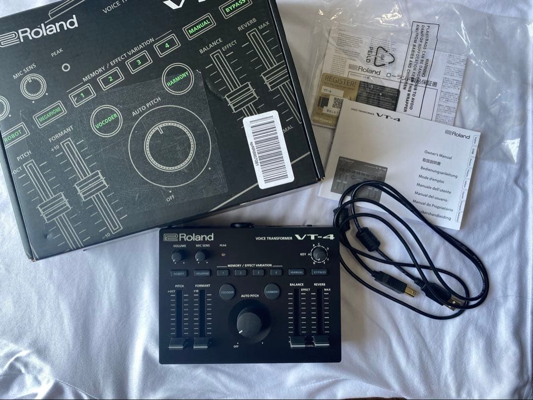 【動作確認済み】Roland VT-4