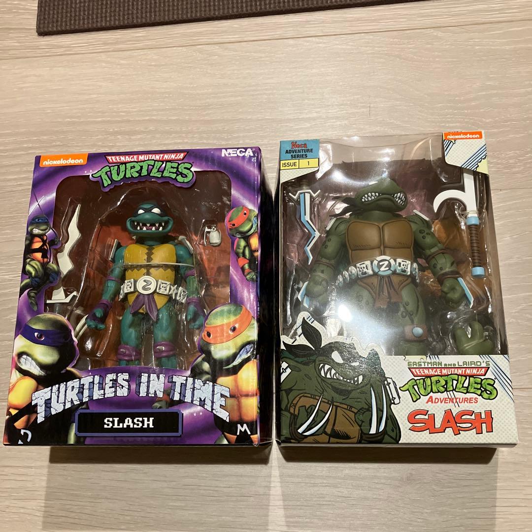NECA ネカ タートルズ スラッシュ2体セット　開封品