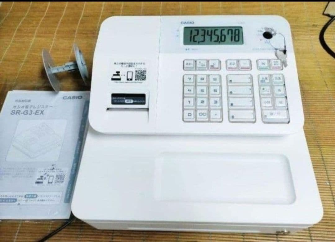 カシオレジスター　SR-G3　限定　スマホ連携売上管理　送料無料　654987