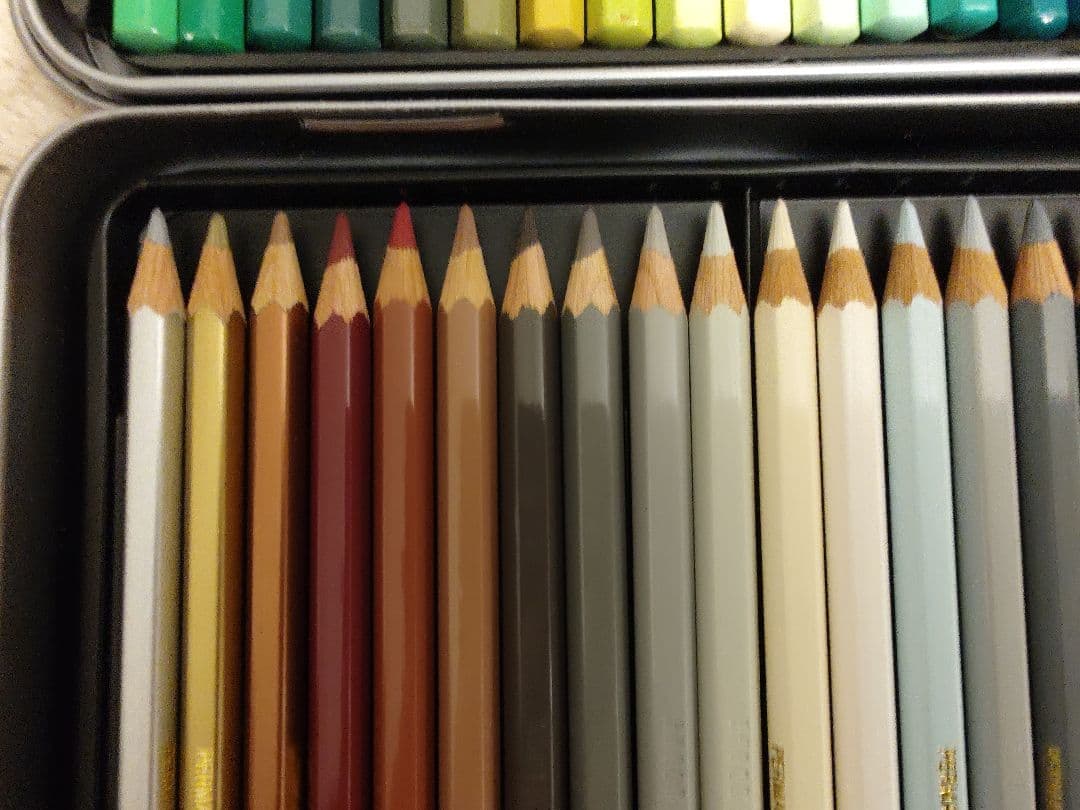 未使用Caran d'Ache Pablo 80色油性色鉛筆セット