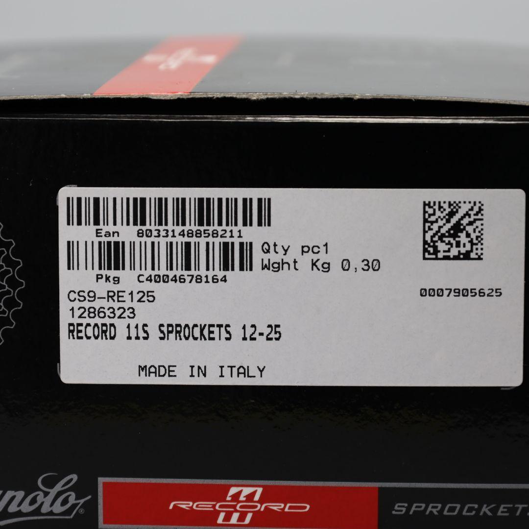Campagnolo RECORD 11sスプロケット 12-25 開封済み新品