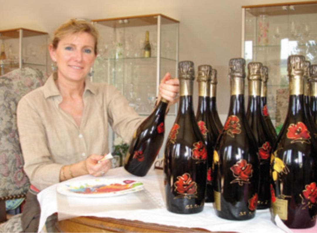 ミッシェル・ゴネ　キュヴェ・プレスティージュ　ハンドペイント　1998