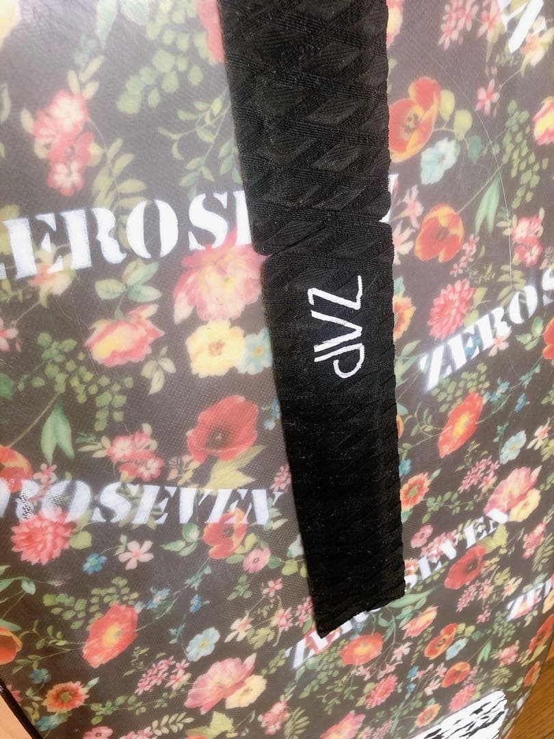 スキムボード デッキパット付き 花柄 ゼブラ　❁*゜