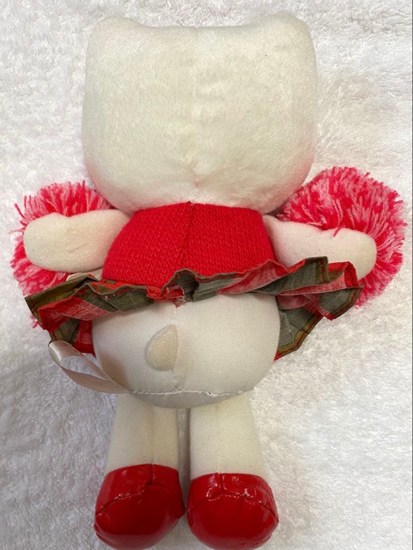 【希少】レトロ　ハローキティ　チアガール3体セット レアサンリオ　ぬいぐるみ