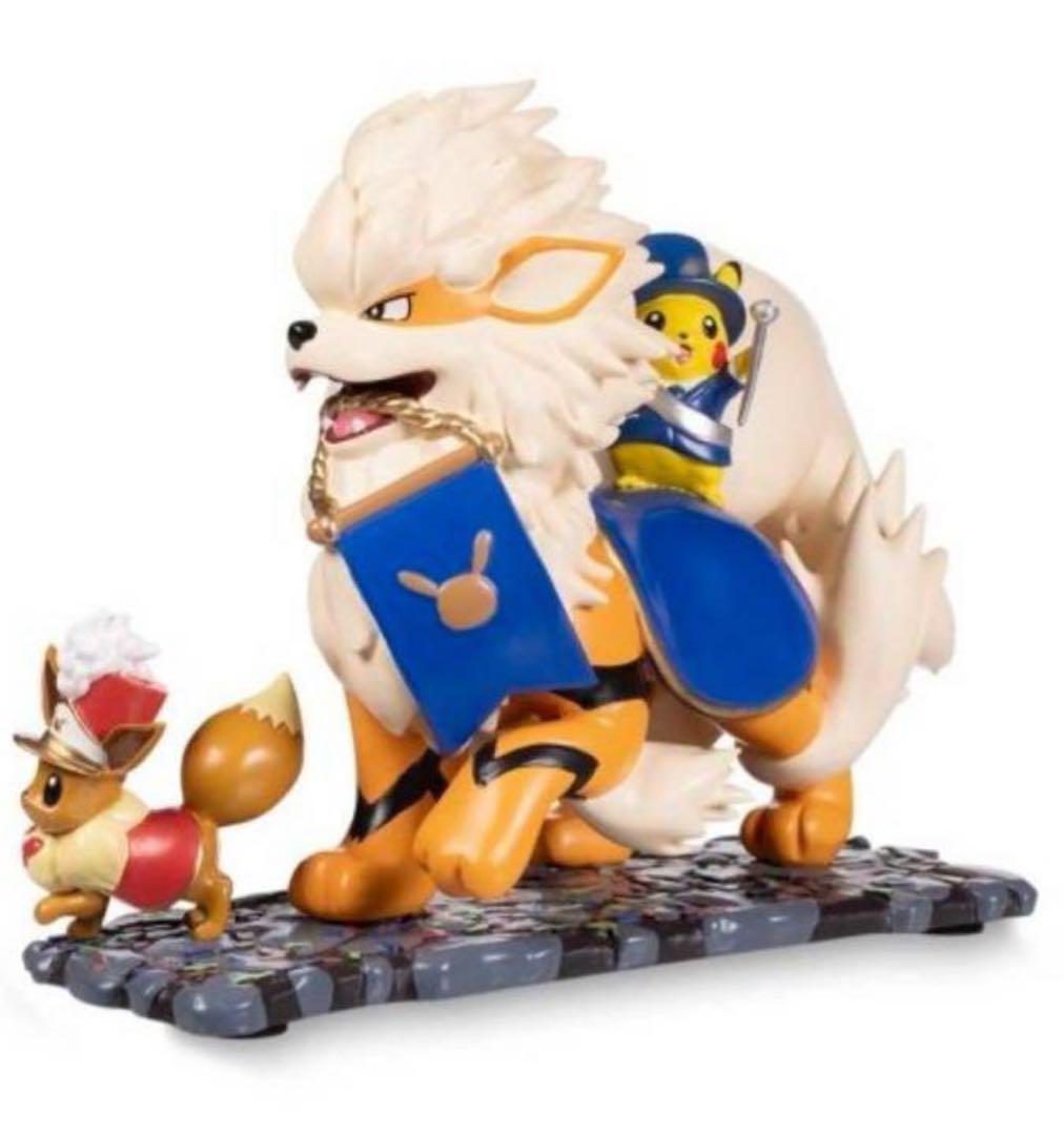 海外限定　ポケモン　ピカチュウ イーブイ ウインディ パレードフィギュア