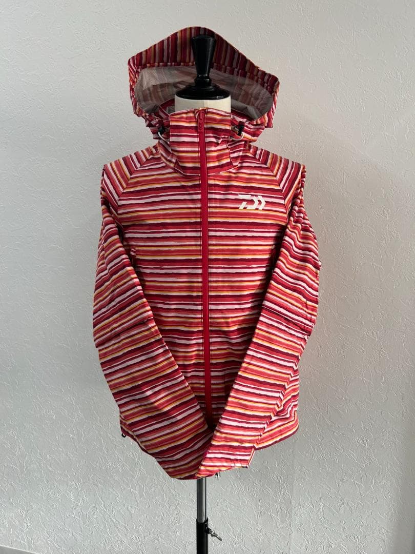 DAIWA TW006　レインウェア　上のみ　ボーダー