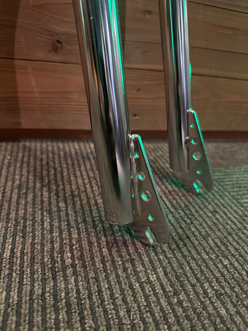 26インチ　フロントフォーク　スチールメッキ