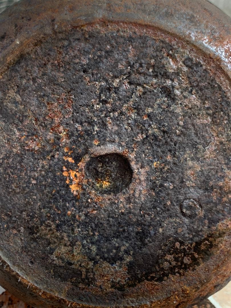 龍文堂造　茶道具図瓢箪形鉄瓶