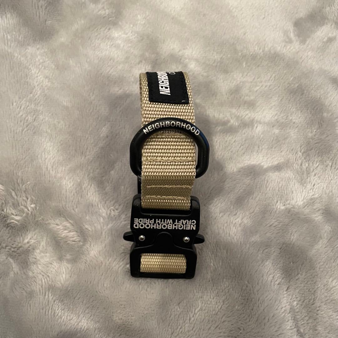 NEIGHBORHOOD 犬用 首輪 DOG COLLAR ベージュ