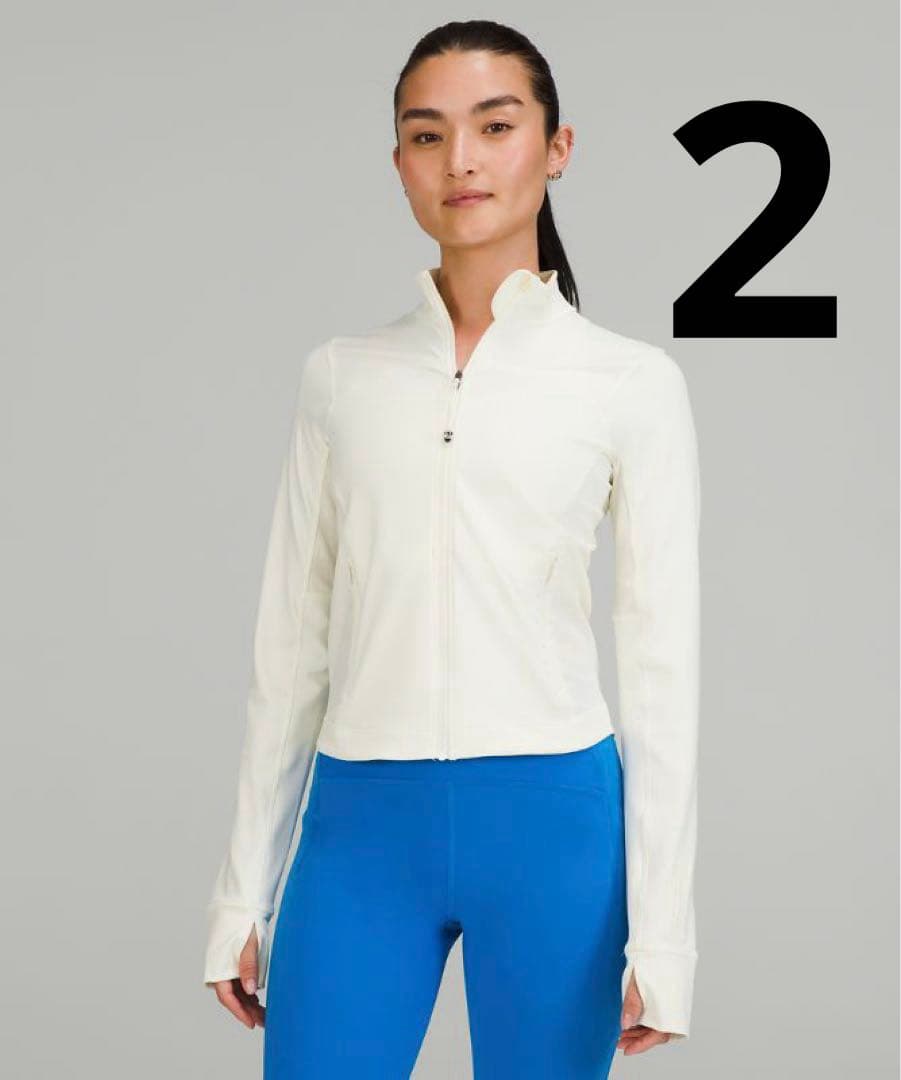 極美品　ルルレモン　ランニング　ジャケット　サイズ2