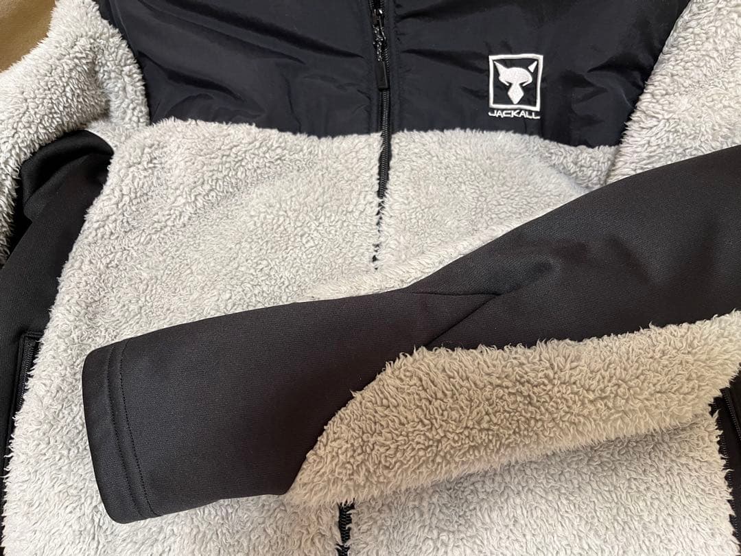 JACKALL フリースジャケット M グレー