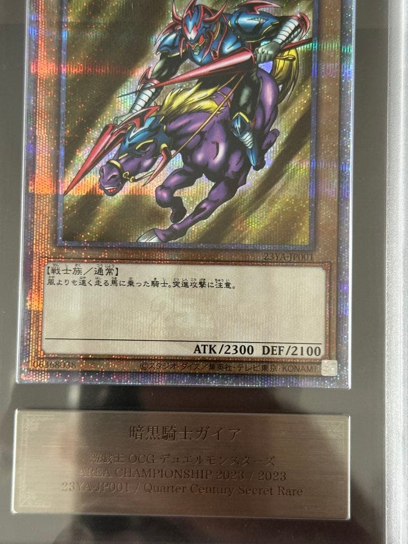 ARS10 遊戯王 暗黒騎士ガイア 25th クオシク プロモ