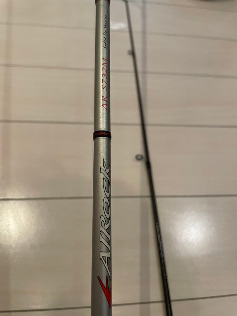 メジャークラフトAIROCK AR-732MシマノAERNOS XT 1000S